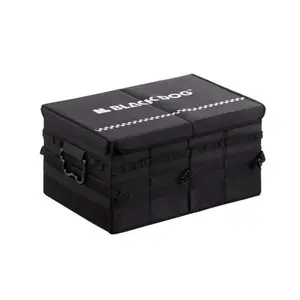 versatile 60l collapsible outdoor storage box with handle