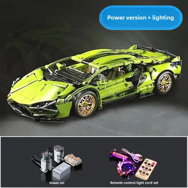 Model + Upgrade to Dual Motor & LEDS