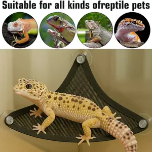 New Lizard Hammock, Breathable Mesh Reptile Hammock, Cool Summer Hammock for Small Pets, Comfortable Pet Bed for Reptiles