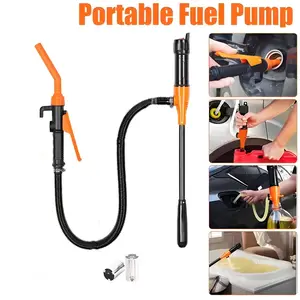 Portable Transfer Pump, Battery Operated Electric Siphon Pump-Easy to Use Hand Fuel Pump, Multi-Use Siphon Fuel Transfer Pump