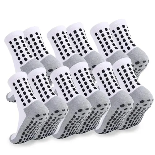 6 Pairs/White