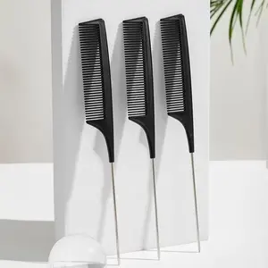 Professional Heat Resistant Pin Tail Parting CombPrecision Fine Teeth for Durable Hair Styling Ideal for Stylists Personal
