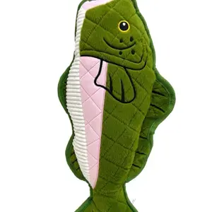 Vibrant Life Tough Buddy Trout Dog Toy, Chew Level 4