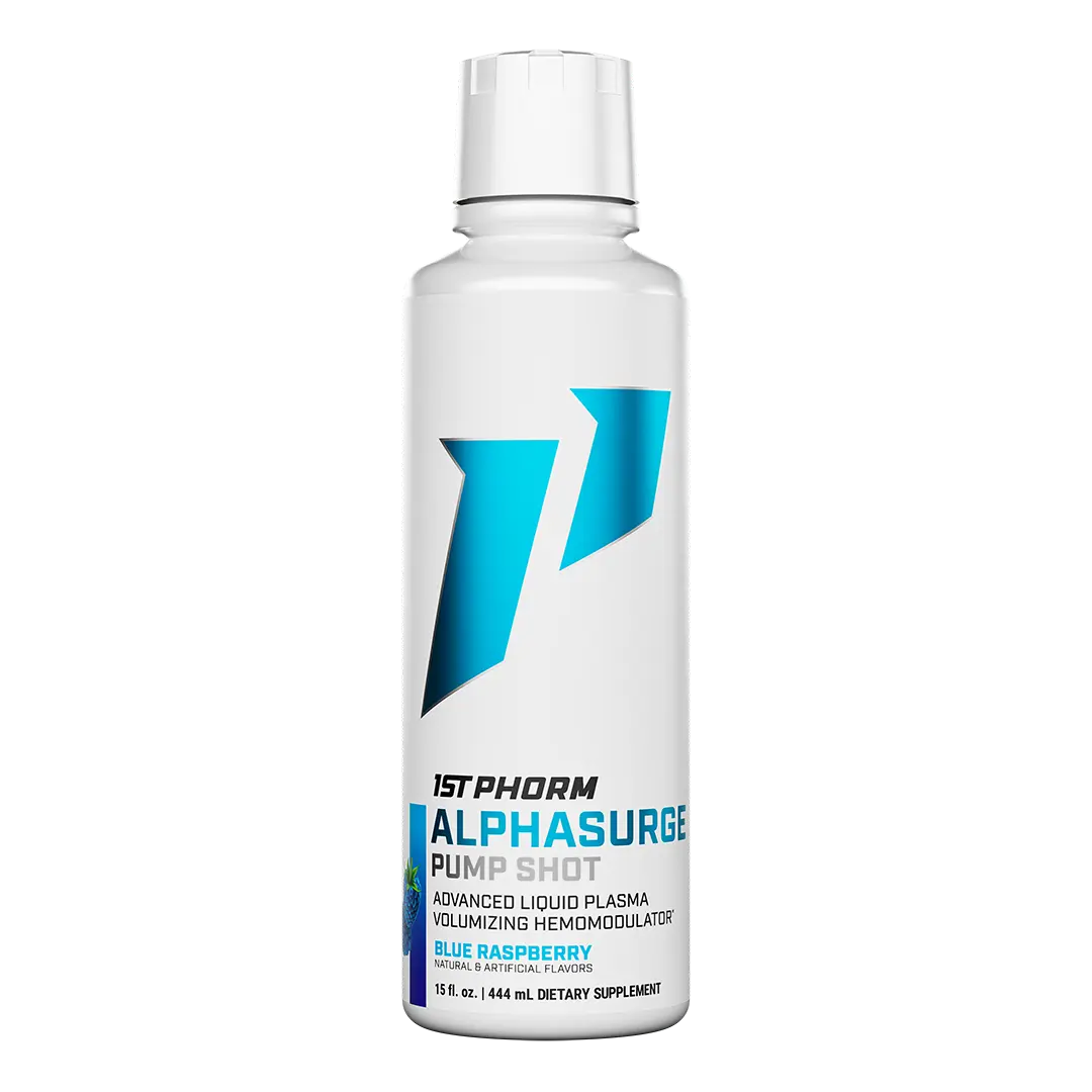 1st Phorm AlphaSurge Pump Shot | Stimulant-Free Liquid Pre-Workout