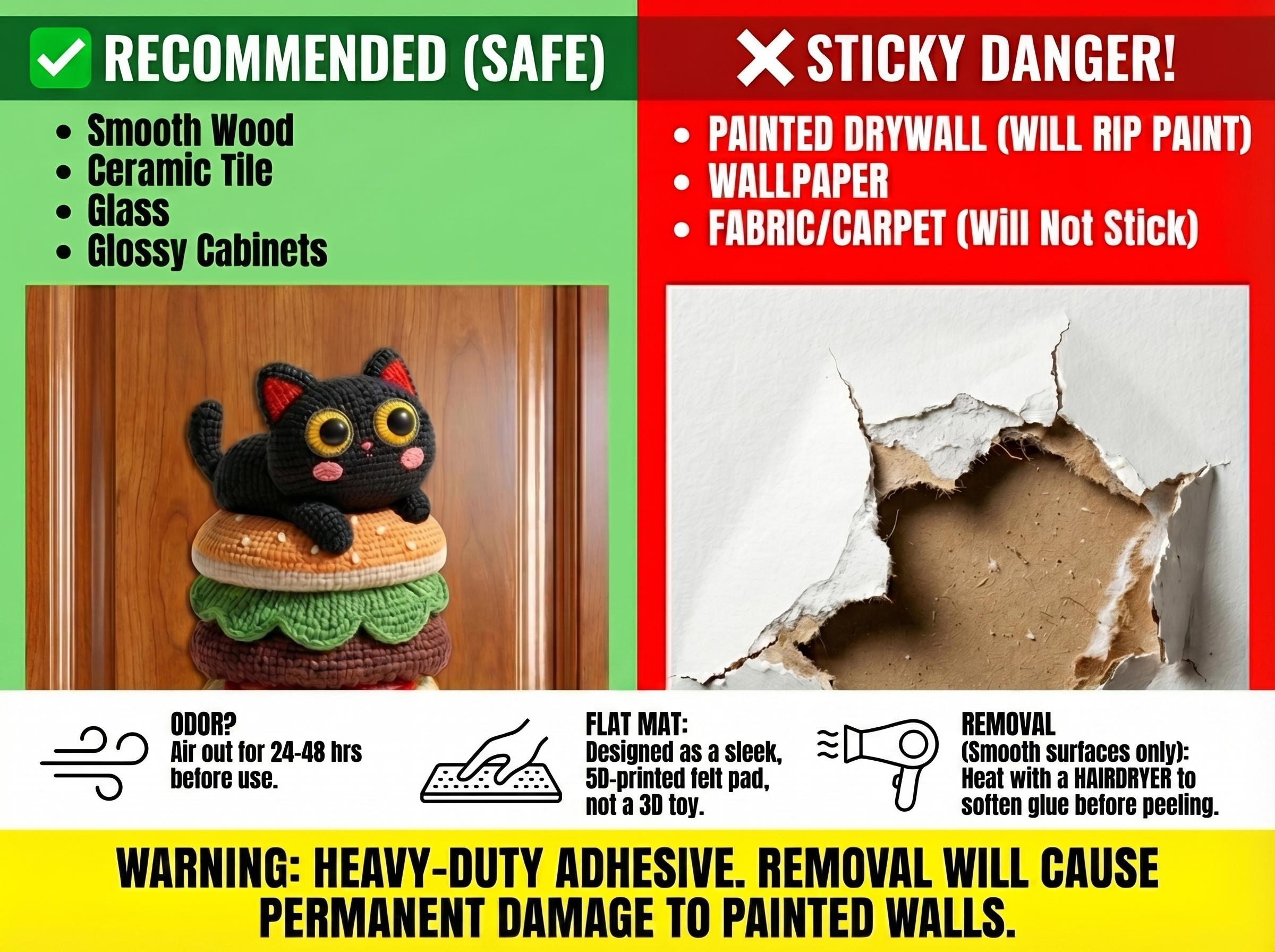 SmartWell Cat Scratcher Mat Self Adhesive Wall Protector 5D Visual Woven Art Anti Scratch Furniture Guard With Free Cat Toy Durable Felt Pad For Indoor Cats Couch Door Sofa Protection #SummerVibes #petlovers SmartWell Cat Scratcher Mat Self Adhesive Wall Protector 5D Visual Woven Art Anti Scratch Furniture Guard With Free Cat Toy Durable Felt Pad For Indoor Cats Couch Door Sofa Protection #SummerVibes #petlovers