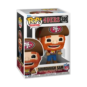 Funko Pop! San Francisco 49ers - Sourdough Sam #320 Collectible Pop Vinyl Figure