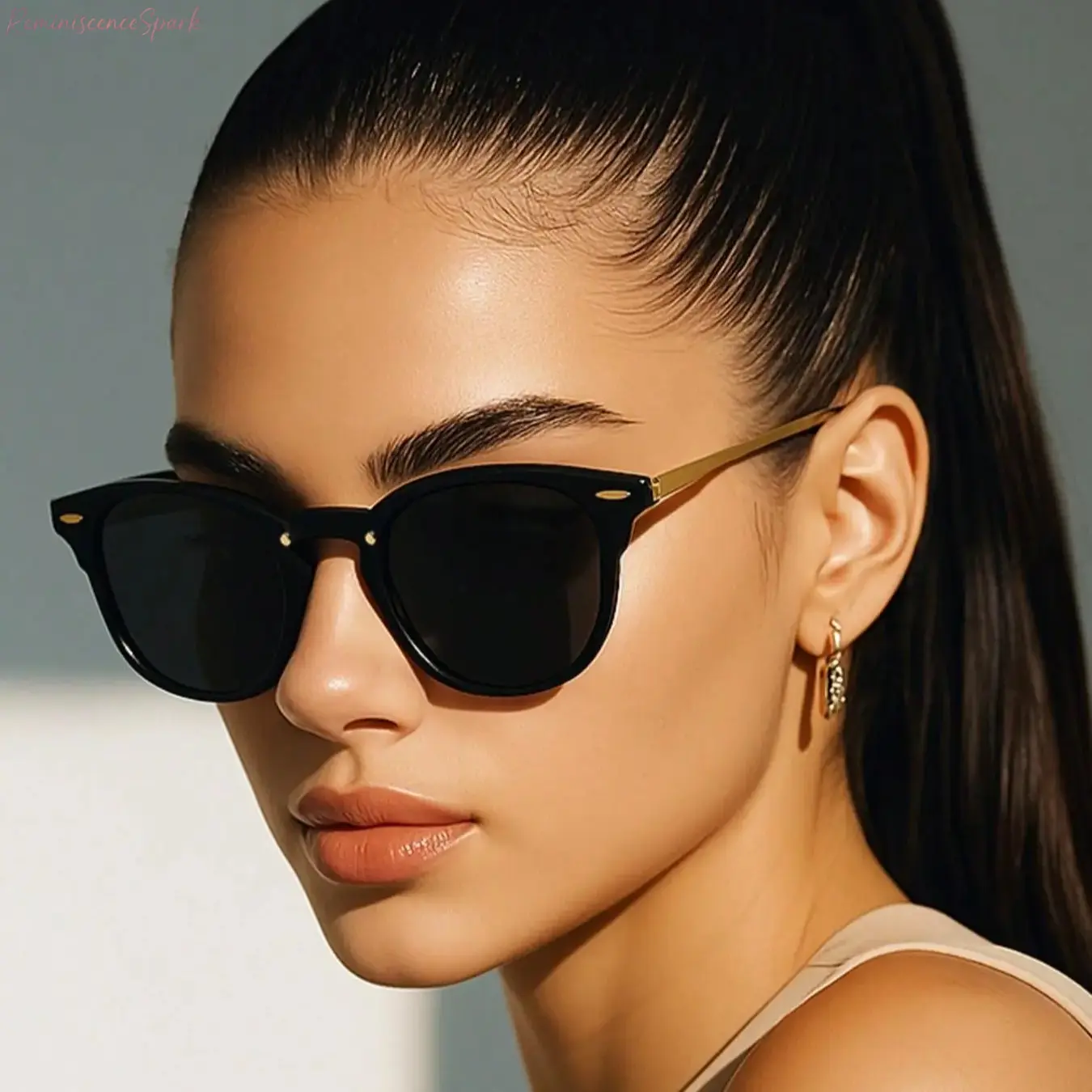 Women’s Trendy Vintage Square Sunglasses Frames 2026 - Minimalist Casual Stylish Street Style Shades, Ideal for Everyday Wear, Outdoor Activities, Casual Stylish Glasses
