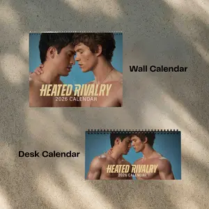 A Year Of Heated 2026 Calendar, Heated Wall Calendar I Home Decor, Office Decor - Fan Gift, Unique Holiday Gift