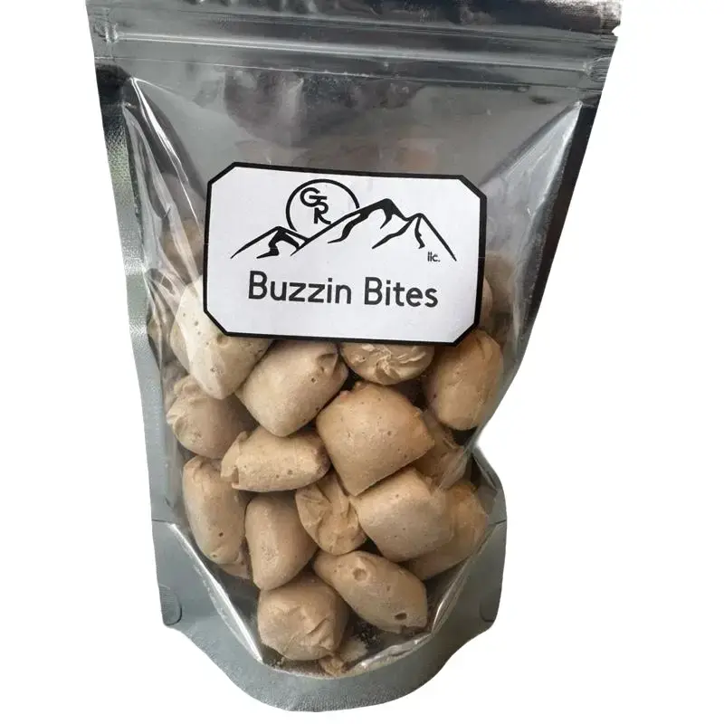 Buzzin Bites Freeze Dried Crunchy Toffee Snack