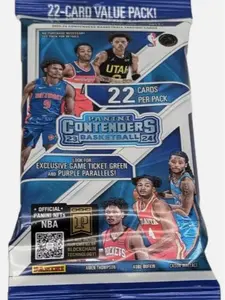 NBA Panini Contenders Basketball 22-Card Value Pack 2023-2024