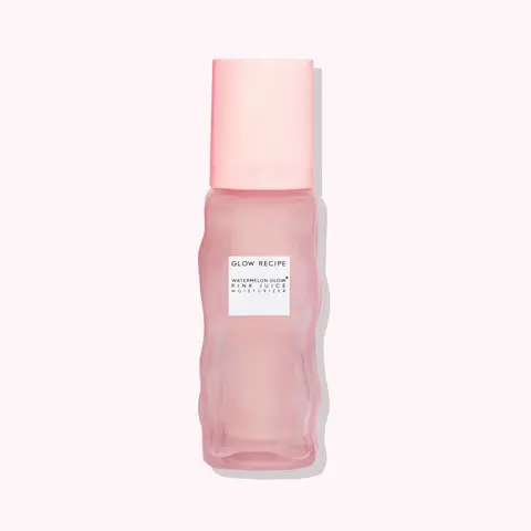 Glow Recipe Watermelon Glow Pink Juice Oil-Free Refillable Face Moisturizer - Gentle Refill Bottle for Adults, Lightweight Vegan Selfcare Formula with Glycerin, Hyaluronic Acid, Paeonia Root Extract, Vitamins for Instant Hydration, Plump Dewy Skin, Radian