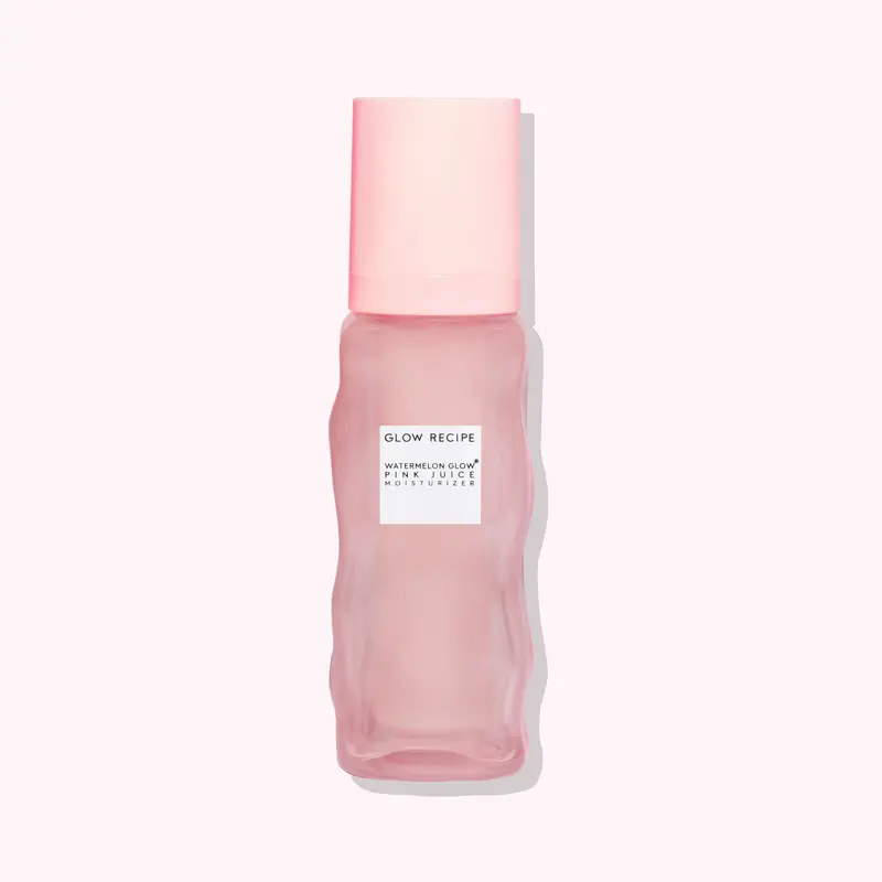 Glow Recipe Watermelon Glow Pink Juice Oil-Free Refillable Face Moisturizer - Gentle Refill Bottle for Adults, Lightweight Vegan Selfcare Formula with Glycerin, Hyaluronic Acid, Paeonia Root Extract, Vitamins for Instant Hydration, Plump Dewy Skin, Radian