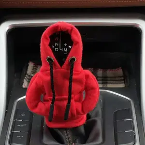 Mini gear shift cover for cars, sweatshirt, decorative gear lever cover, suitable for manual and automatic transmission general Motors gear shift lever interior decoration products, Car Accessories