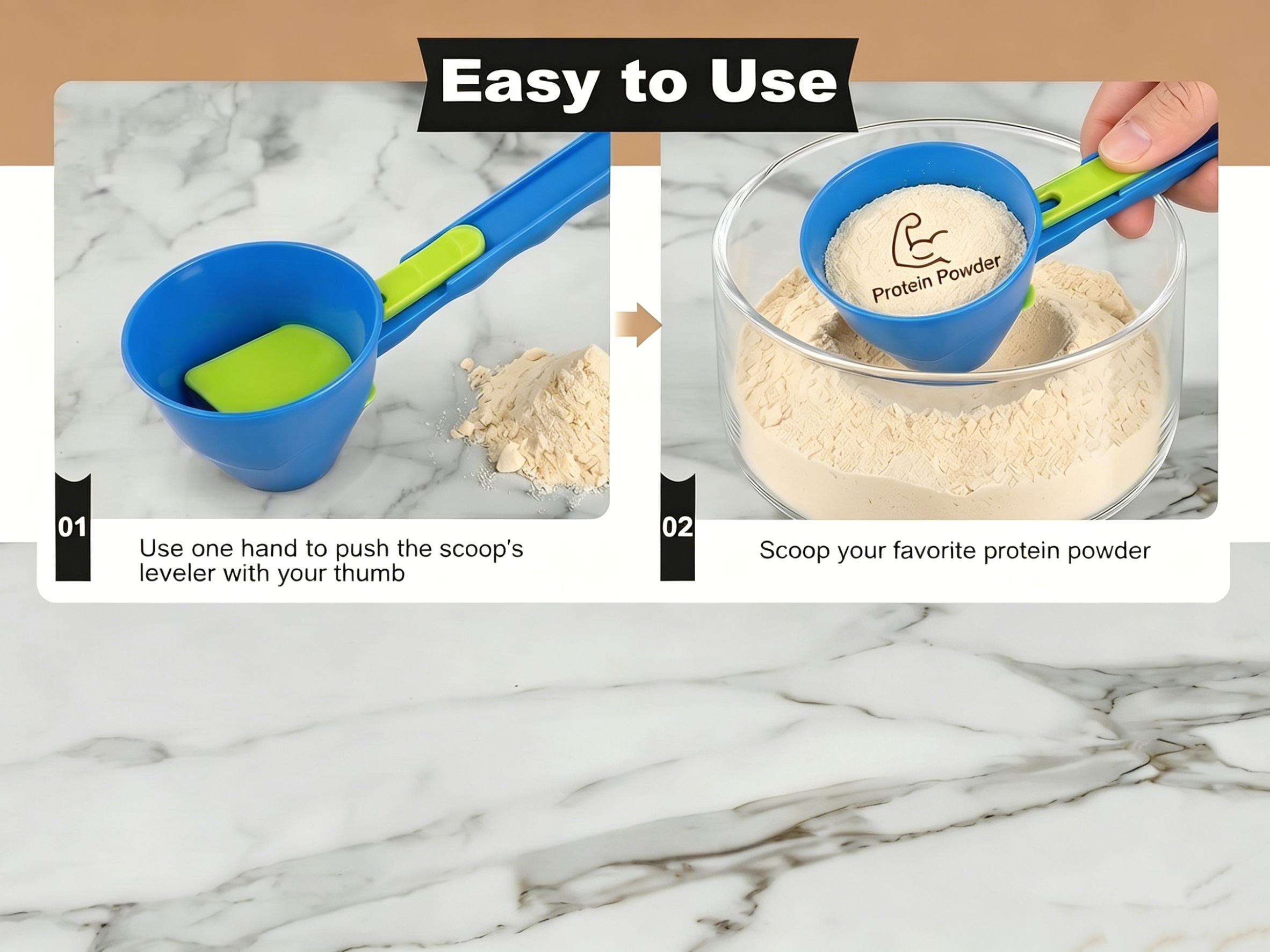 [Buy 1 Get 2 Free]  Multi Purpose Spoon&Funnel&Scoop High Quality Funnel for Pre Workout Creatine Powder Formula Coffee Scoop & Funnel Fits bottle necks up to 1.1 inches
