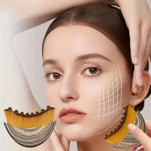 Lymphatic Contour Face Brush, Lymphatic Drainage Massager for Face,Ergonomically Designed to Fit The Skin Precisely and Reli