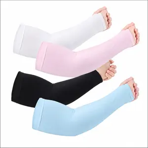2 Pairs Sun Protection UV Garden Arm Sleeves with Thumb Hole Watch Hole Breathable Compression Sun Protection Sleeves for Men & Women UPF 50+ Compression Cooling Football Sleeves fallfreshness sport gloves #Summervibes summerwins ,campingessentials