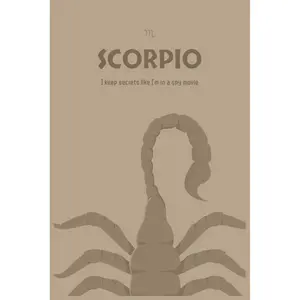 Scorpio Horoscope Journal - 120 Pages, 6x9 Inch Lined Notebook: Fun Gift for Zodiac Lovers, Friends, and Family Paperback – August 4, 2024