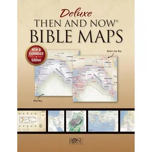 Deluxe Then and Now Bible Maps: New and Expanded Edition Paperback – Illustrated, March 1, 2021