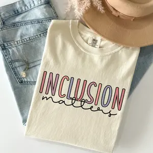 Comfort Colors SPED Teacher Shirt, Special Education Team Shirt, Inclusion Matters Tee, Autism Awareness Tee, Neurodiversity Shirt, SLP Gift, teacher t shirts, teacher shirts, clothes girls