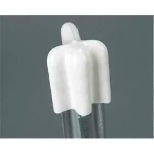 212 MAIN T Post Vinyl Fence Caps - White, 25-Pack, Model 2927-25, Metal-Compatible, Post Protection Safety Cover for Office Presentation Supplies