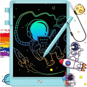 LCD Writing Tablet for Kids, 10 Inch Doodle Board, Colorful Drawing Pad for Toddler, Educational Travel Toy Gifts for 3-8 Year Old Girls Boys, Erase Lock Writing Board