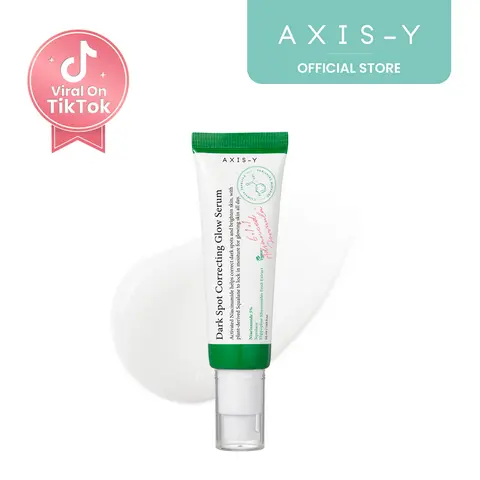 AXIS-Y Dark Spot Correcting Glow Serum - Vegan Korean Skin Care Facial Serum with 5% Niacinamide, Squalane and Fruit Extracts for All Skin Types - (1.69 fl oz | 50ml) Papaya Spf