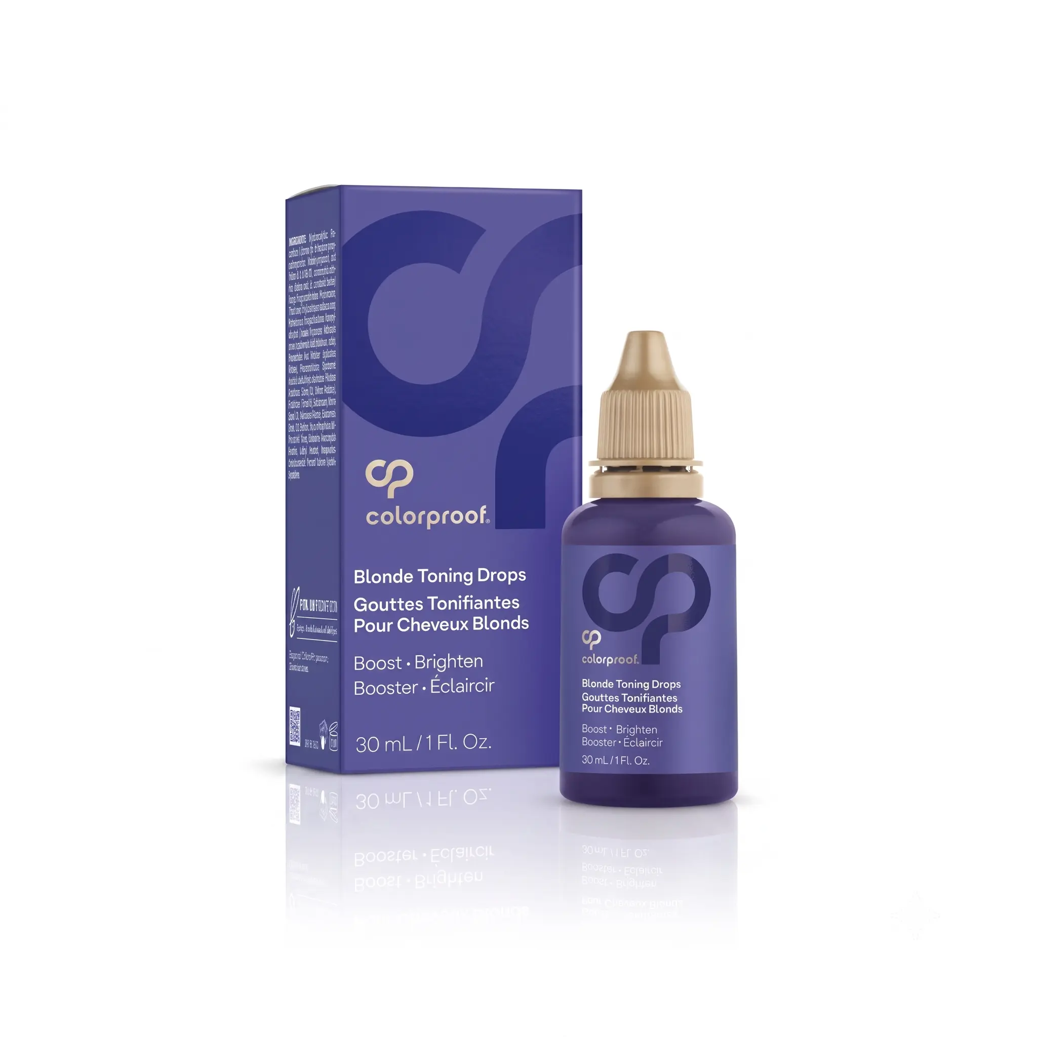Blonde Toning Drops, Color Correcting Solution for Hair Care & Styling