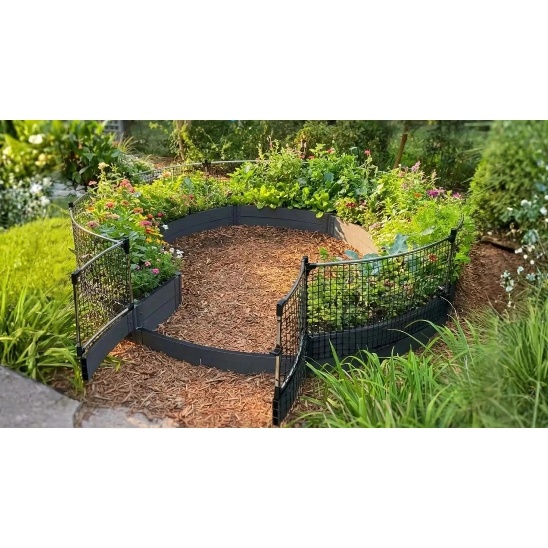 'Roundabout' 10' x 10' Raised Garden Bed - GardenBLOX Classic - TikTok Shop
