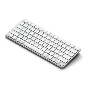 Satechi Slim EX1 Wireless Keyboard - Bluetooth + 2.4GHz 4-in-1 Multi-Device, Mac/Windows/Android, USB-C Rechargeable