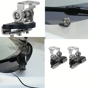 2-Pack Off-Road Car Hood Mount Bracket, LED Spotlights, No Drilling Universal Installation, Adjustable LED Light Base, Durable Iron, Easy Install