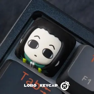 Cartoon Keycaps Hunterxhunter Chrollo Lucilfer Gon Freecss Anime Character Merchandise Keyboard Accessory Esc Replacement Keycap