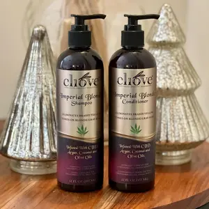 CLIOVE IMPERIAL BLONDE SHAMPOO AND CONDITIONER 12OZ Gentle Haircare Olive Violet