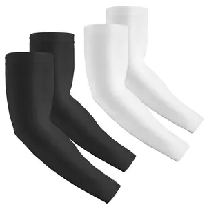 2 Pairs UV Protection Cooling Compression Arm Sleeves for Men, UPF 50, Tattoo Cover Up, Sports & Outdoor Accessory