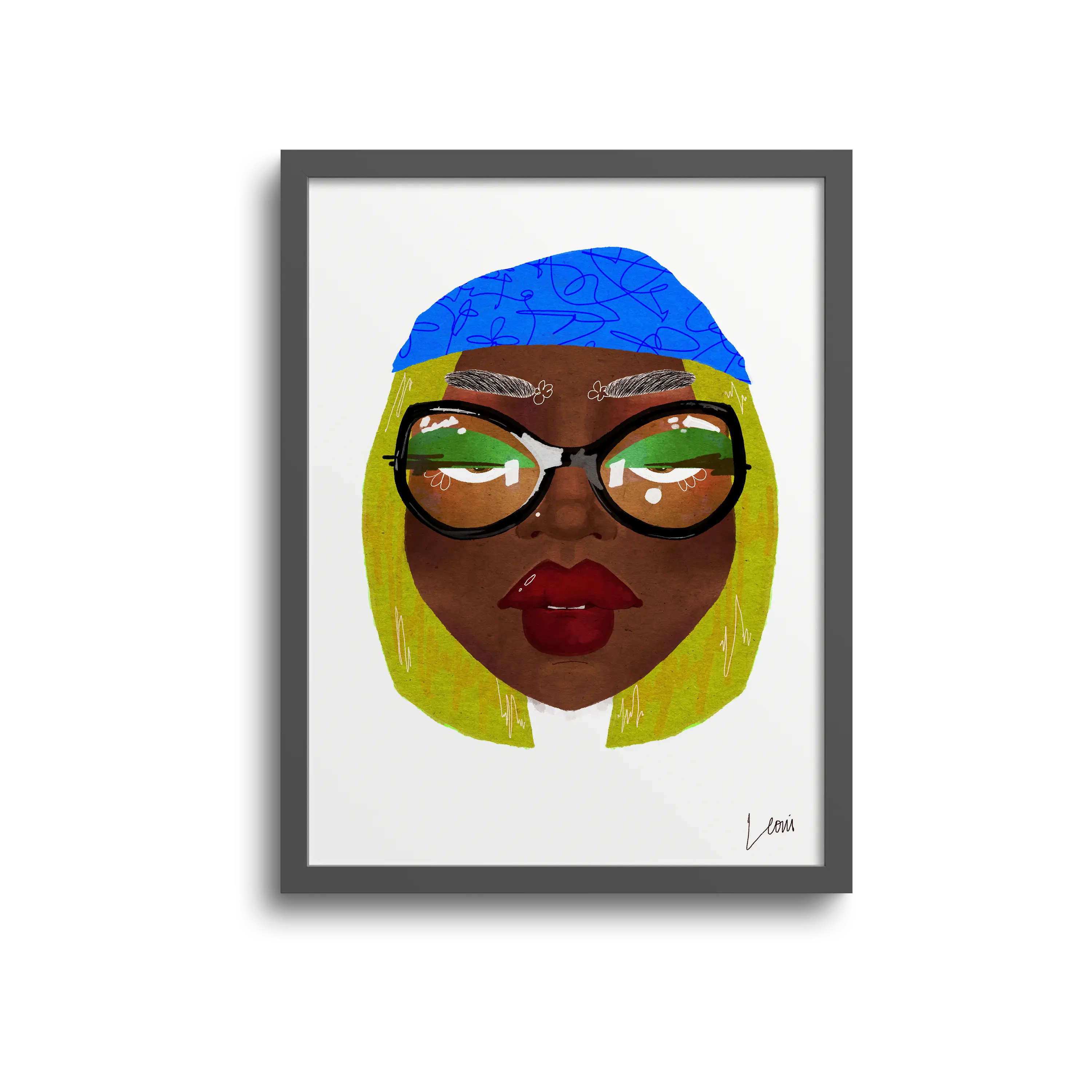 "DEJA" Art Print