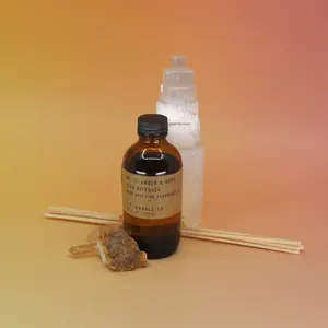 Amber & Moss - 3.5 oz Reed Diffuser - P.F. Candle Co.