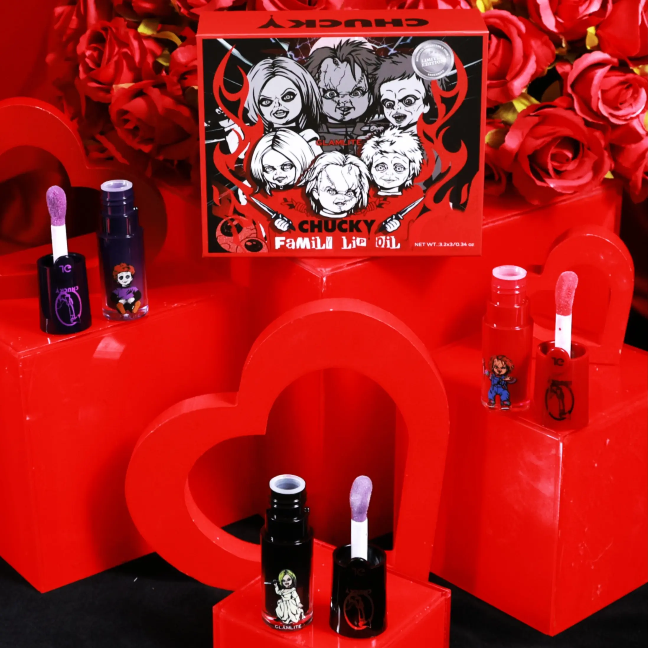 Chucky "Family Lip Oil" Set