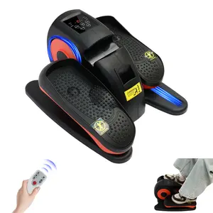 Electric Desktop Leg Exerciser - Quiet and Portable Mini Seated Pedal Exercise Station for Home and Office Use, Designed for Seniors Trainer Fitness Workout Equipment