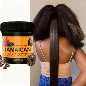 Jamaican Castor Hair Lotion Nourishes Dry Scalp & Damaged Hair, Natural Moisturizer, Promotes Healthy Growth, Suitable for All Hair Types, Moisturizing Scalp Care
