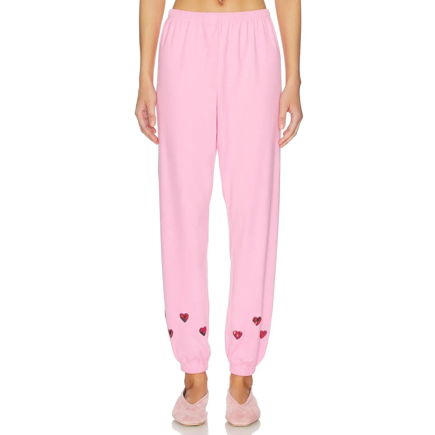 BEACH RIOT Georgie Sweatpants in Lovely Pink