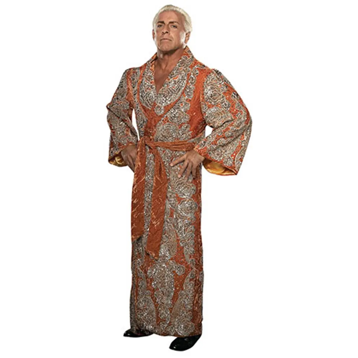 WWE Ric Flair High-Quality Laminated Decorative Wall Art Sticker, 73x30 in Removable Vinyl Print, Living Room Home Decor with Attached Easel for WWE Fans, Attached Easel Included