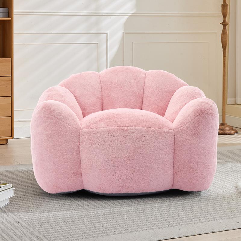 Cat's Paw Type Compression Sofa Adult Bean Bag with Pull Ring Easy Movement No Installation Needed Versatile for Living Room & Bedroom Durable Relaxation Seat