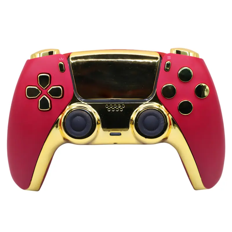 Manette PS5 Cosmic Red Avec Fonction Rapid Fire & 4 Palettes