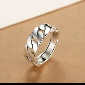925 Sterling Silver Ring For Women and Men Adjustable