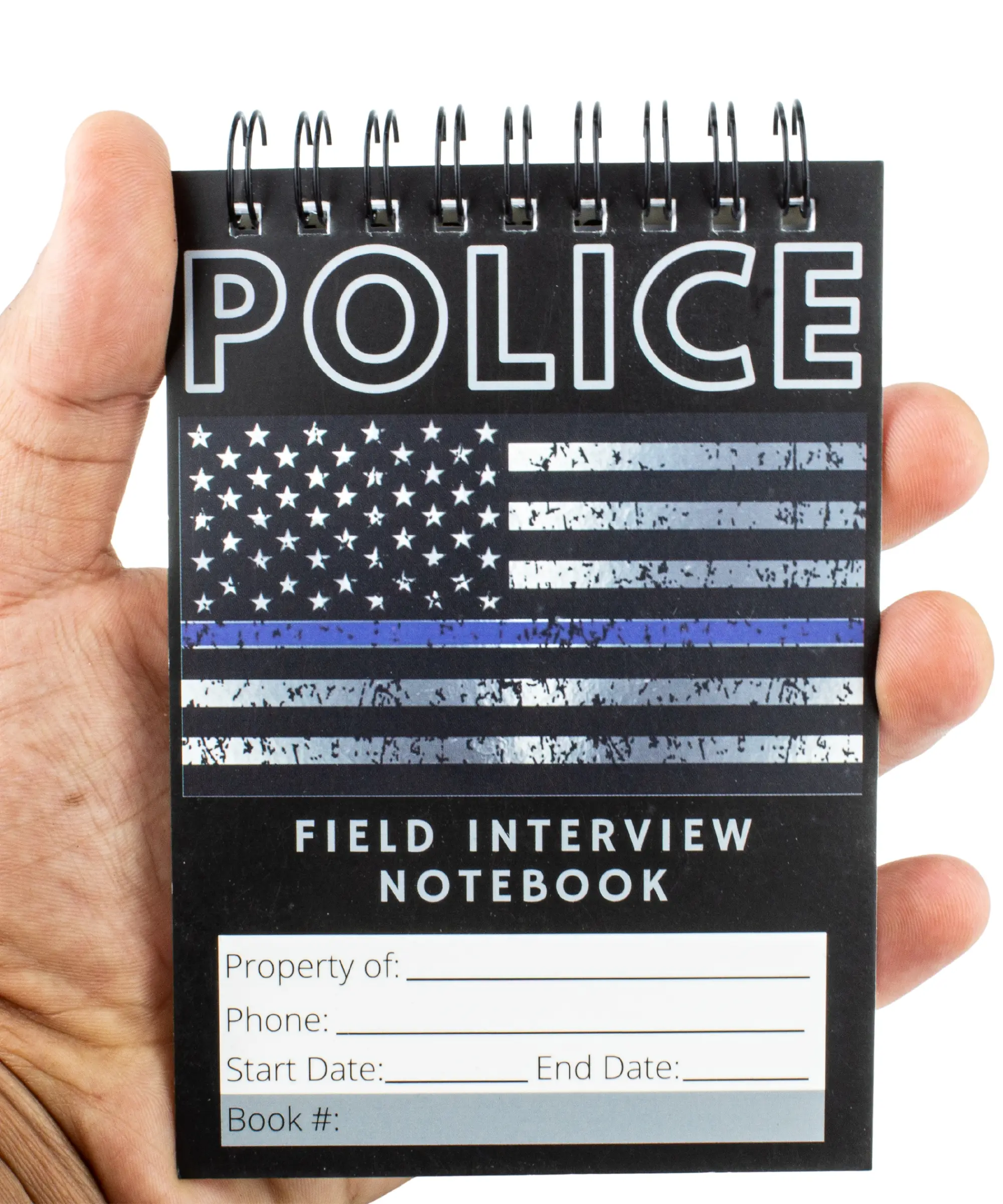 Field Equipt Law Enforcement Incident Report Notepads - 6-Pack Office Stationery for Police Officers, Sheriff Gear, EDC Notebook, Cop Gifts, Interview Equipment Accessories