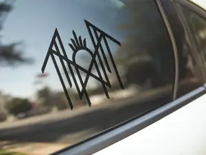 Sleep Token Inspired Vinyl Decal | Minimalist Band Car Sticker | Aesthetic Music Fan Decal