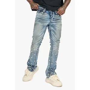 Sheam Dirty Wash Stacked Jean