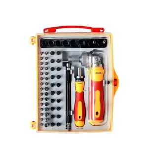 62-in-1 Multi-Function Screwdriver Set Home & Office Repair Tool Ratchet Socket Screwdriver