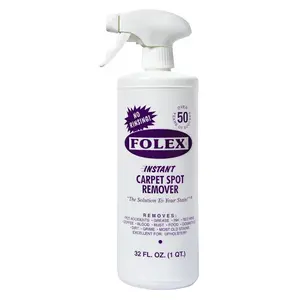 Folex Instant Carpet Spot Remover Carpet Cleaner - 32 oz - Removes Pet Accidents, Grease, Red Wine and More