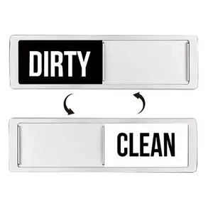 Dishwasher Magnetic Sticker, Dishwasher Clean Sign, Dishwasher Clean Magnet, Dishwasher Clean Sign for Home Kitchen, Kitchen Accessories