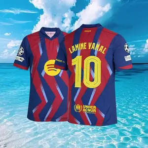 25/26 Cup Champions Home Jersey - Red Yamal #10